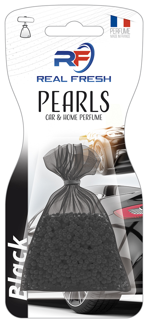 Pearls Black Image