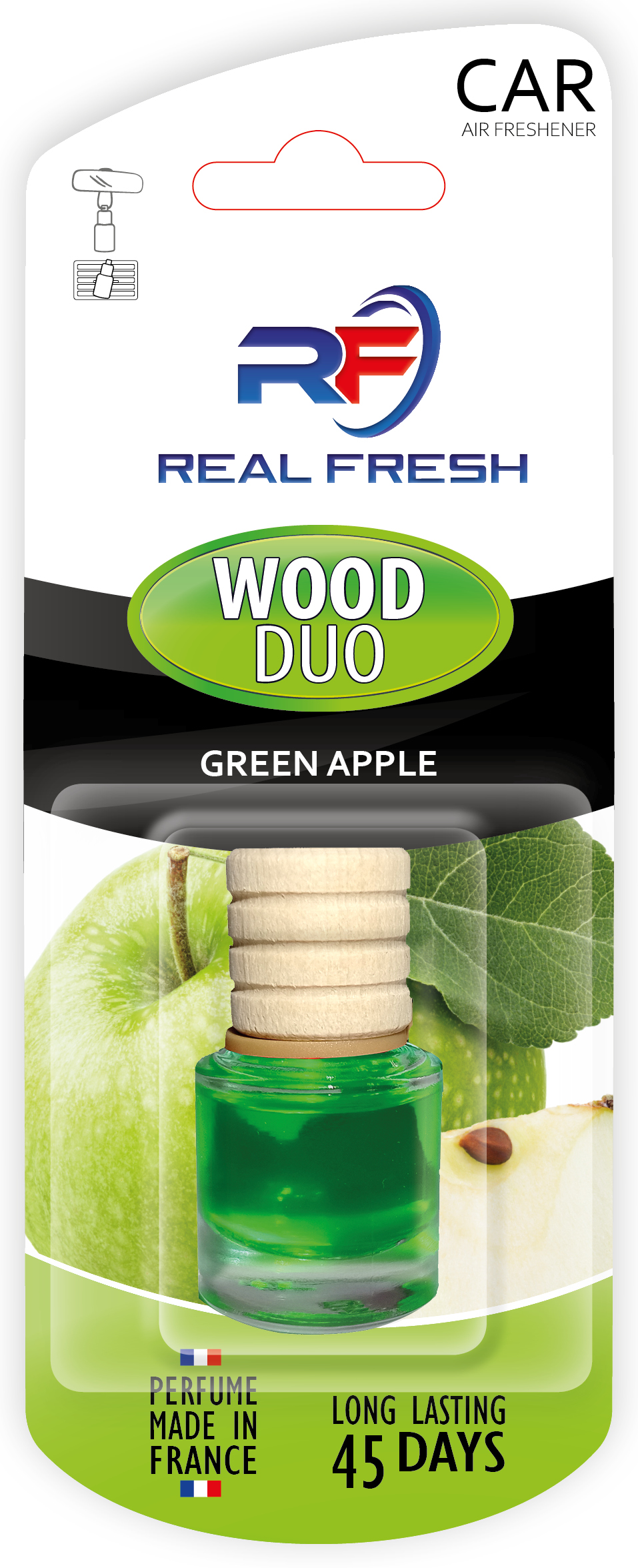 WOOD DUO Green Apple Image