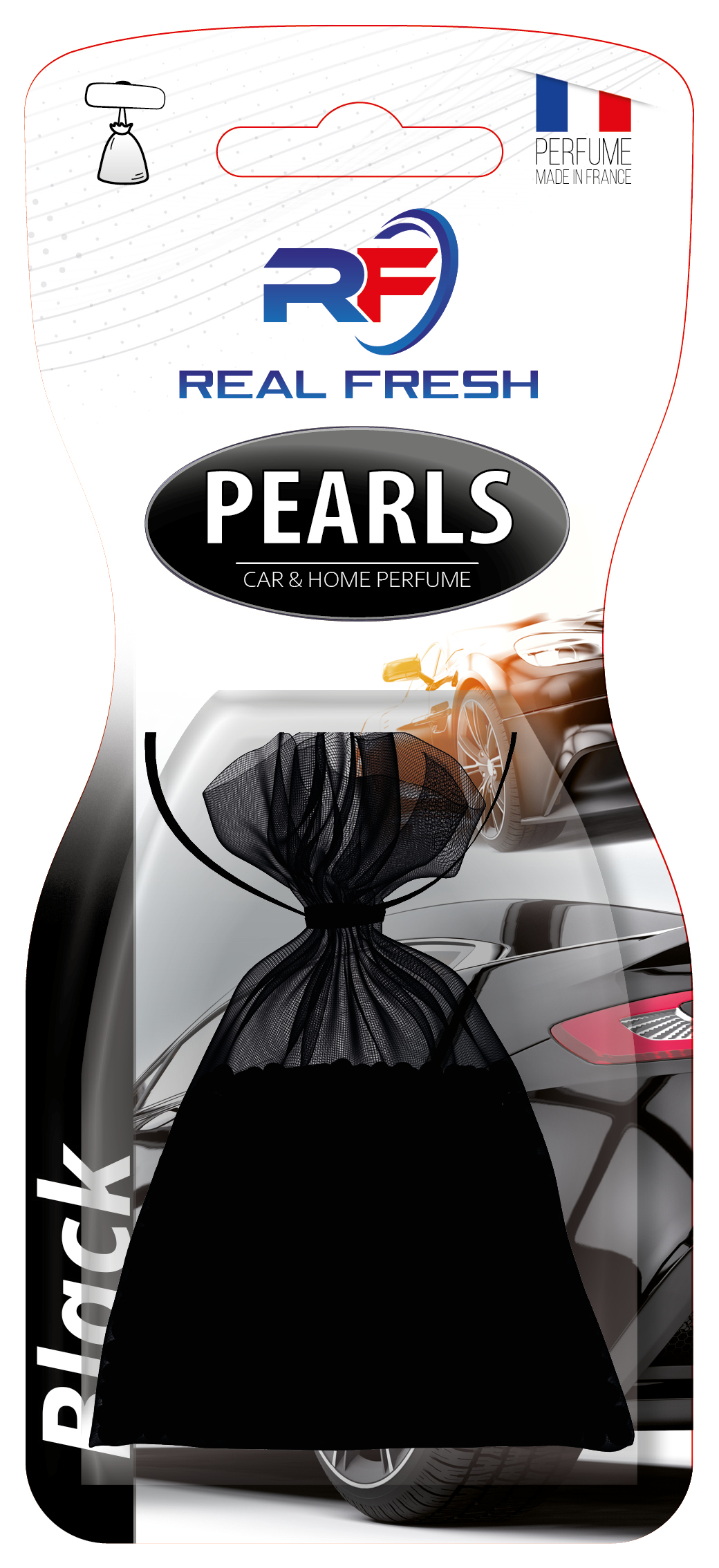 Pearls Black Image